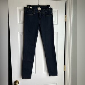 L’agence Chantal Low Rise Skinny womens size 28 dark wash NWT